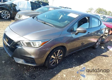 2021 Nissan Versa Sv Xtronic Cvt из США, поврежденный, VIN 3N1CN8EVXML845578